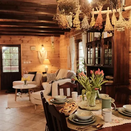 Prázdninový dům Dom Zielarki Z Widokiem Na Jezioro, Sauna, Balia