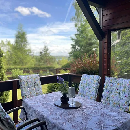 Dom Zielarki Na Kaszubach - Widok Na Jezioro, Sauna, Balia