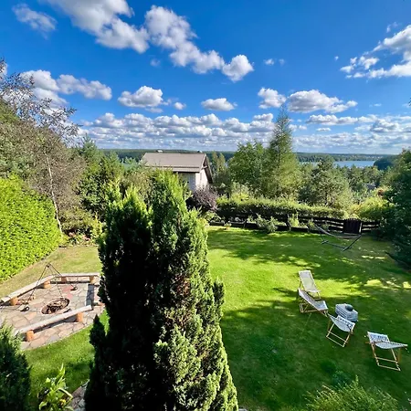 Prázdninový dům Dom Zielarki Z Widokiem Na Jezioro, Sauna, Balia *