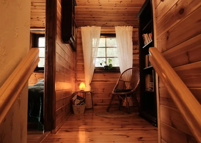 Holiday home Dom Zielarki Z Widokiem Na Jezioro, Sauna, Balia *