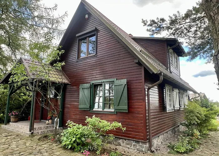 Сasa de vacaciones Dom Zielarki Z Widokiem Na Jezioro, Sauna, Balia