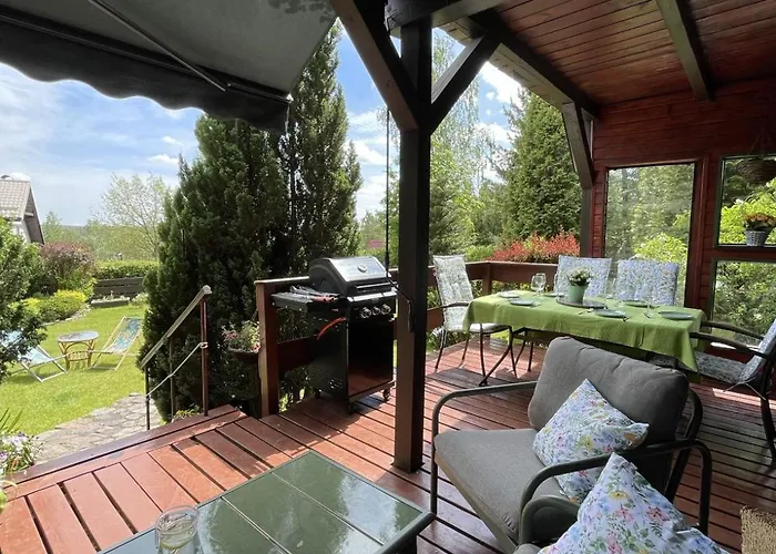 Сasa de vacaciones Dom Zielarki Z Widokiem Na Jezioro, Sauna, Balia Żuromin