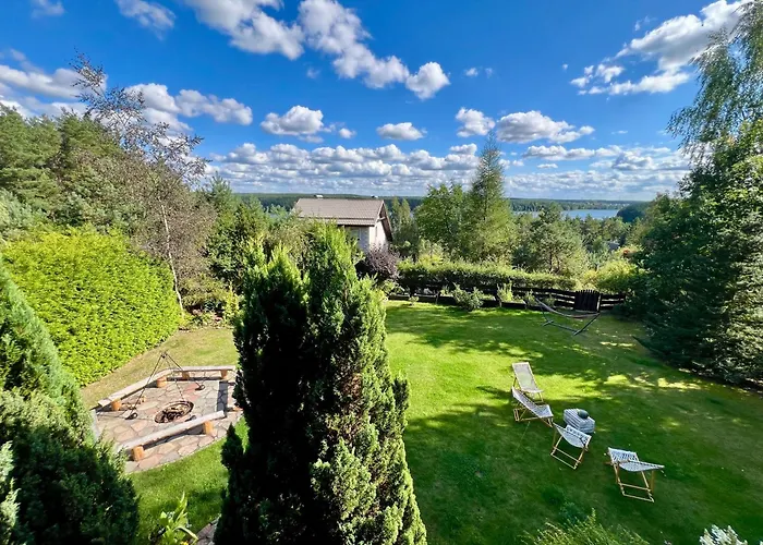 Holiday home Dom Zielarki Z Widokiem Na Jezioro, Sauna, Balia *