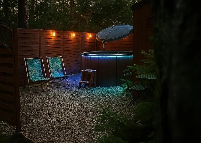 Сasa de vacaciones Dom Zielarki Z Widokiem Na Jezioro, Sauna, Balia